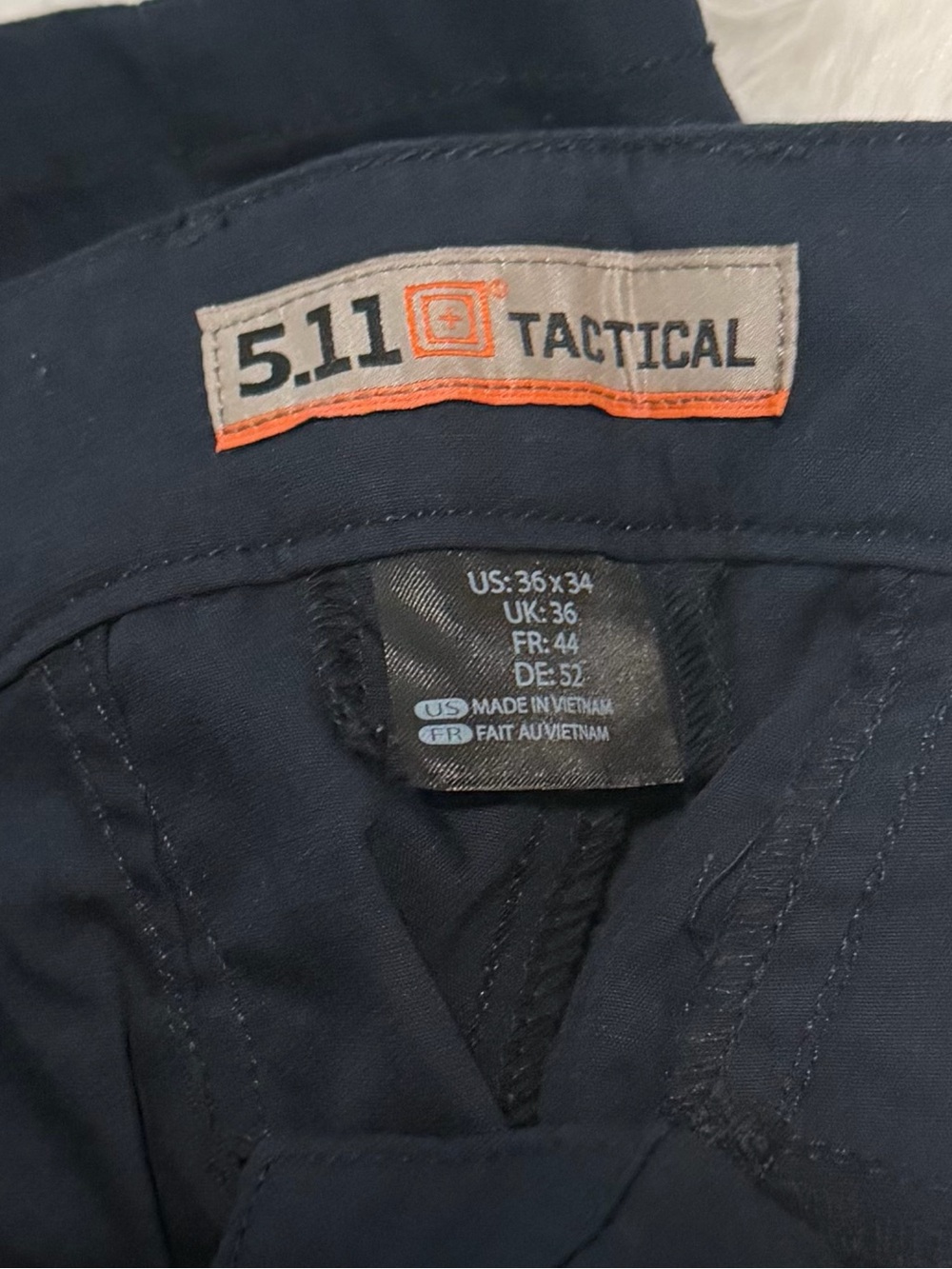 5.11 Tactical Men’s Black Cargo Pants - Dual Pair - Picture 3 of 3